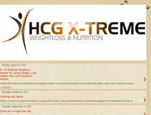 Tablet Screenshot of hcgxtremeweightloss.blogspot.com