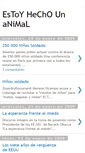 Mobile Screenshot of estoyhechounanimal.blogspot.com