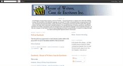 Desktop Screenshot of houseofwriters.blogspot.com