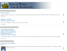 Tablet Screenshot of houseofwriters.blogspot.com