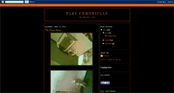 Desktop Screenshot of plkychronicles.blogspot.com