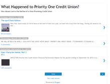 Tablet Screenshot of priorityonecu.blogspot.com