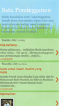 Mobile Screenshot of 1persinggahan.blogspot.com