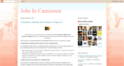 Desktop Screenshot of joboffersincameroon.blogspot.com