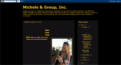 Desktop Screenshot of micheleandgroup.blogspot.com