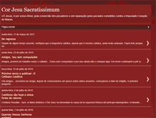Tablet Screenshot of cor-jesu.blogspot.com