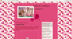 Desktop Screenshot of clubdecostura.blogspot.com