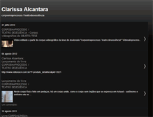 Tablet Screenshot of clarissaalcantara.blogspot.com