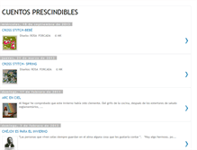 Tablet Screenshot of cuentosprescindibles.blogspot.com