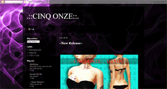 Desktop Screenshot of cinq-onze.blogspot.com