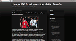 Desktop Screenshot of lfcproudnews.blogspot.com