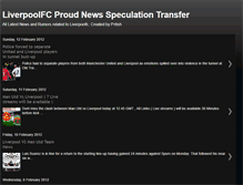 Tablet Screenshot of lfcproudnews.blogspot.com