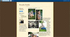 Desktop Screenshot of broszkofamily.blogspot.com