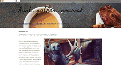 Desktop Screenshot of huntgathernourish.blogspot.com