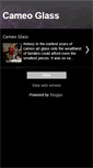 Mobile Screenshot of cameo-glass.blogspot.com