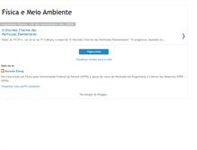 Tablet Screenshot of fisicaemeioambiente.blogspot.com