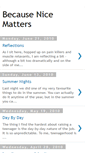 Mobile Screenshot of nicematters.blogspot.com