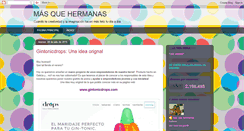 Desktop Screenshot of masquehermanas.blogspot.com