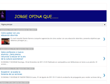 Tablet Screenshot of j-opina-y-que.blogspot.com