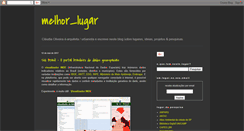 Desktop Screenshot of melhorlugar.blogspot.com
