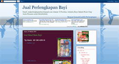 Desktop Screenshot of perlengkapanbayiterlengkap.blogspot.com