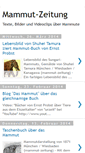 Mobile Screenshot of mammut-zeitung.blogspot.com