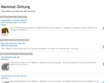 Tablet Screenshot of mammut-zeitung.blogspot.com