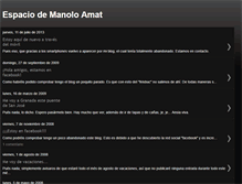 Tablet Screenshot of manoloamat.blogspot.com