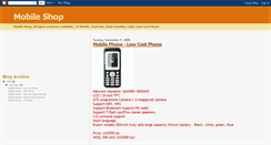 Desktop Screenshot of 1mobilephone.blogspot.com