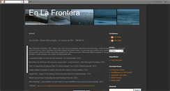 Desktop Screenshot of enlafrontera.blogspot.com