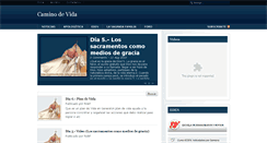 Desktop Screenshot of caminodevida-rabp.blogspot.com