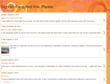 Tablet Screenshot of mydottedline.blogspot.com