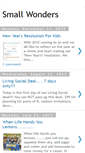 Mobile Screenshot of mysmallwonders.blogspot.com