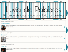 Tablet Screenshot of lluviade.blogspot.com