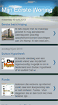 Mobile Screenshot of eerstewoning.blogspot.com