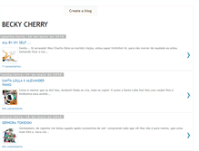 Tablet Screenshot of beckycherry.blogspot.com