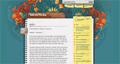 Desktop Screenshot of bellyandthebug.blogspot.com