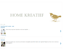 Tablet Screenshot of homekreatief.blogspot.com