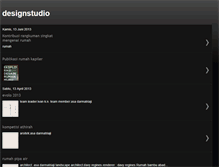Tablet Screenshot of designstudio-indonesia.blogspot.com