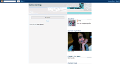 Desktop Screenshot of fashiondarlingsx.blogspot.com