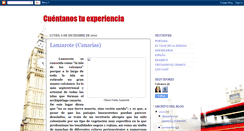 Desktop Screenshot of cuentanostuexperiencia.blogspot.com