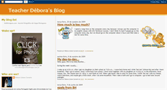 Desktop Screenshot of deboractura.blogspot.com
