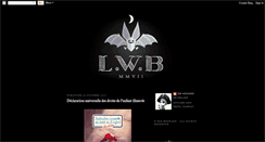 Desktop Screenshot of littlewhitebat.blogspot.com