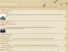 Tablet Screenshot of noblesmission.blogspot.com