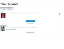 Tablet Screenshot of pepperrecouture.blogspot.com