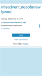 Mobile Screenshot of misadventuresofanewlywed.blogspot.com