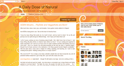 Desktop Screenshot of adailydoseofnatural.blogspot.com