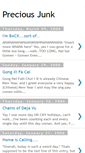 Mobile Screenshot of precious-junk.blogspot.com
