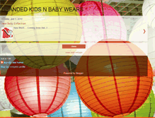 Tablet Screenshot of brandedkidsnbabywears.blogspot.com