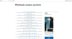 Desktop Screenshot of liquidation-auction.blogspot.com